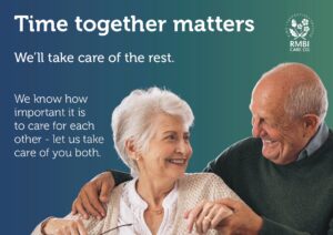 Time together matters. We'll take care of the rest. We know how important it is to care for each other - let us take care of you both.