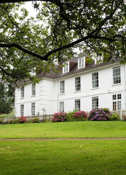 External view and gardens at Shannon Court
