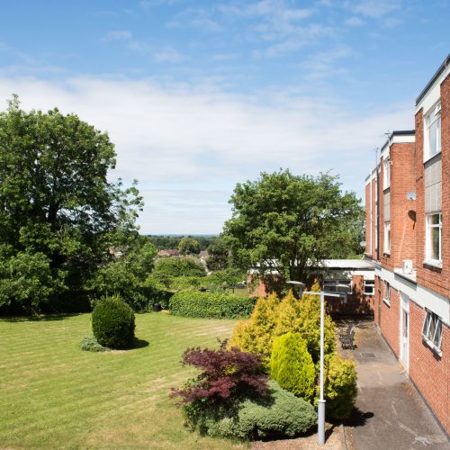 Building and gardens at Devonshire Court