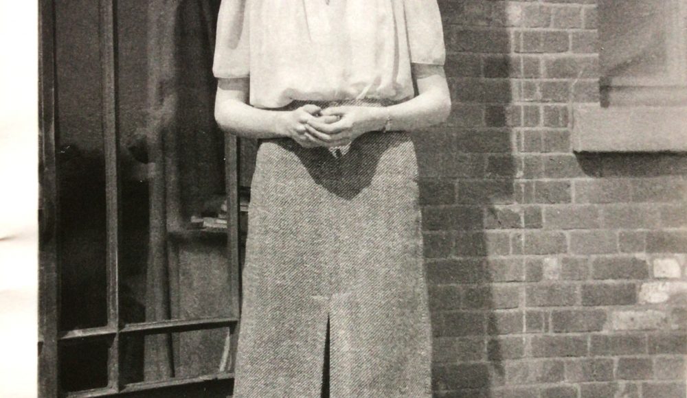 Barbara when she was a young woman