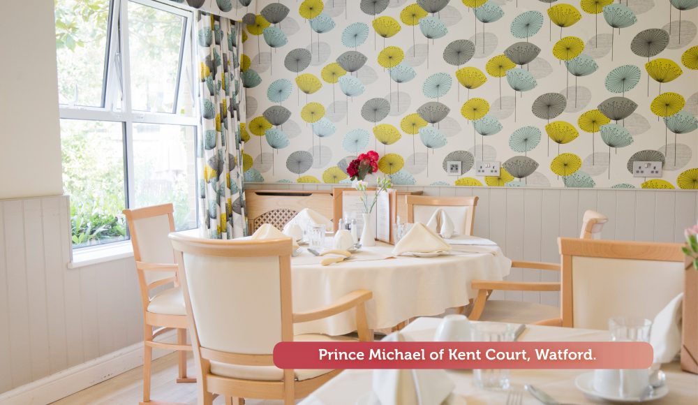 Prince Michael Duke of Kent Court Watford Dining Room
