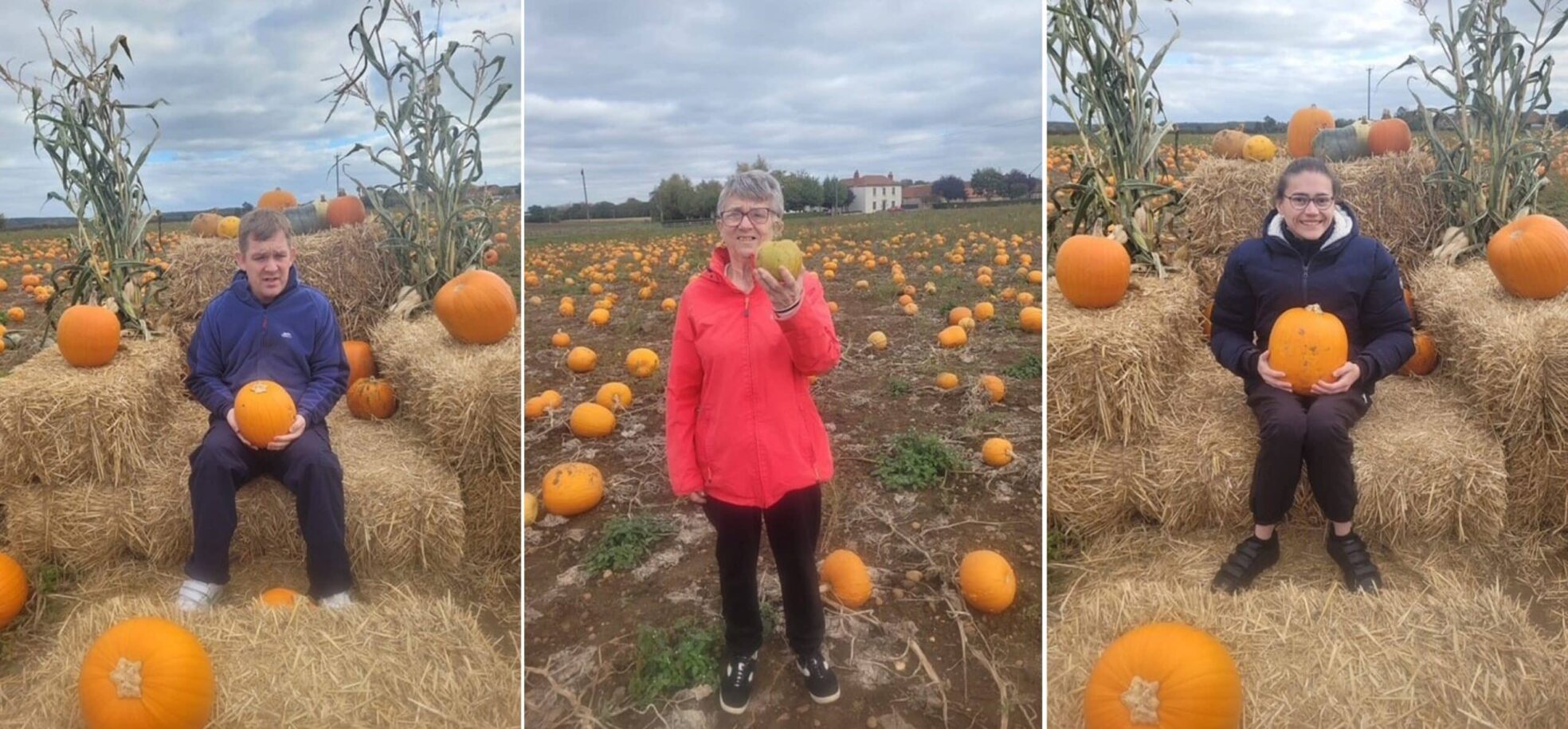 Residents at RMBI Care Co. care home Harry Priestley House, in Doncaster enjoyed a trip to Eastfield Farm pumpkin patch.