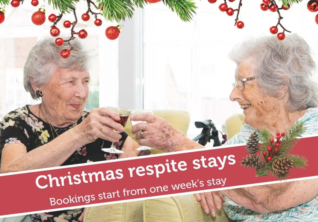 Christmas respite stays - 2025